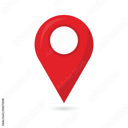 Free Download Location icon outlined Illustration vector
 - GFXLoad