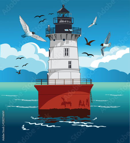 Hoopers Island lighthouse