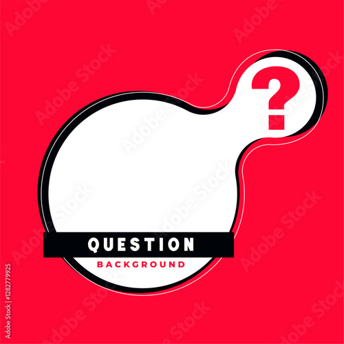 help and support question mark sign background in modern style