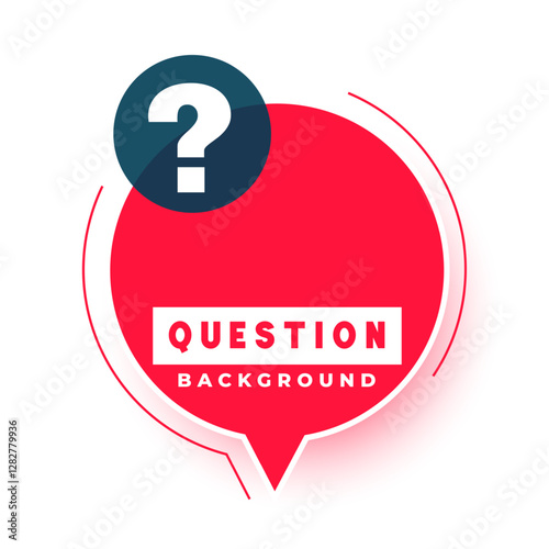 modern question mark sign background for innovative minds and ides