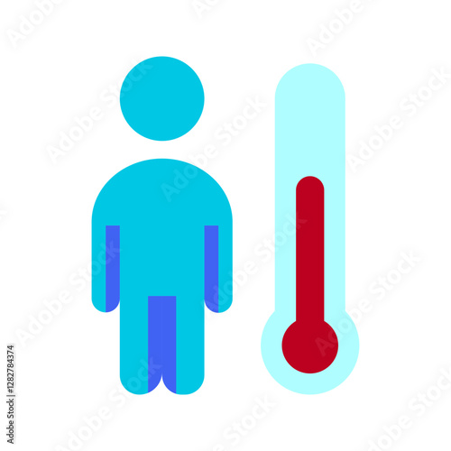 Body temperature Sensor icon