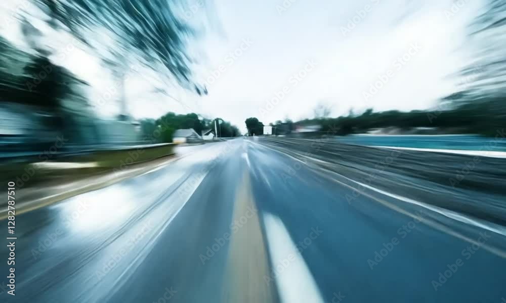 Hyper-Speed First-Person View of a Running Fly in Cinematic Timelapse