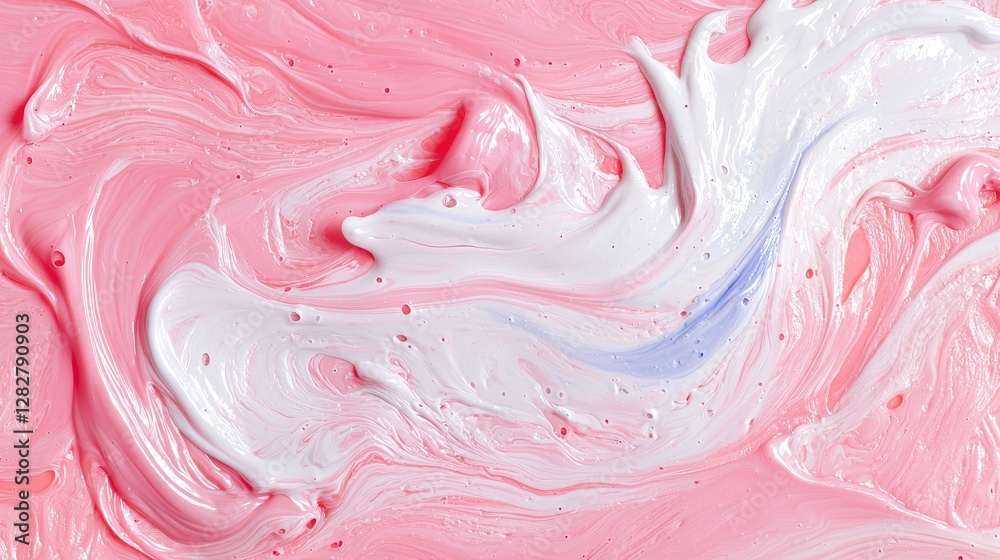 Obraz premium Abstract Paint Texture Swirls