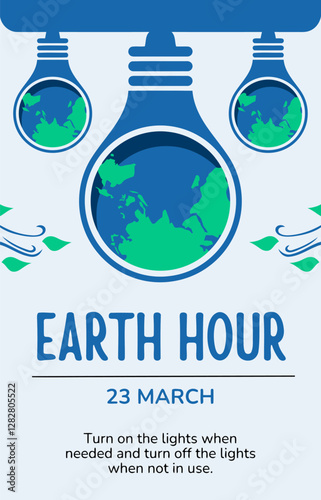 Earth Hour Reminder – Turn Off to Protect Our Planet