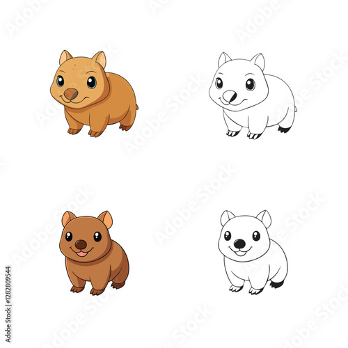Color and Line Art: Accurately describes the two styles.
