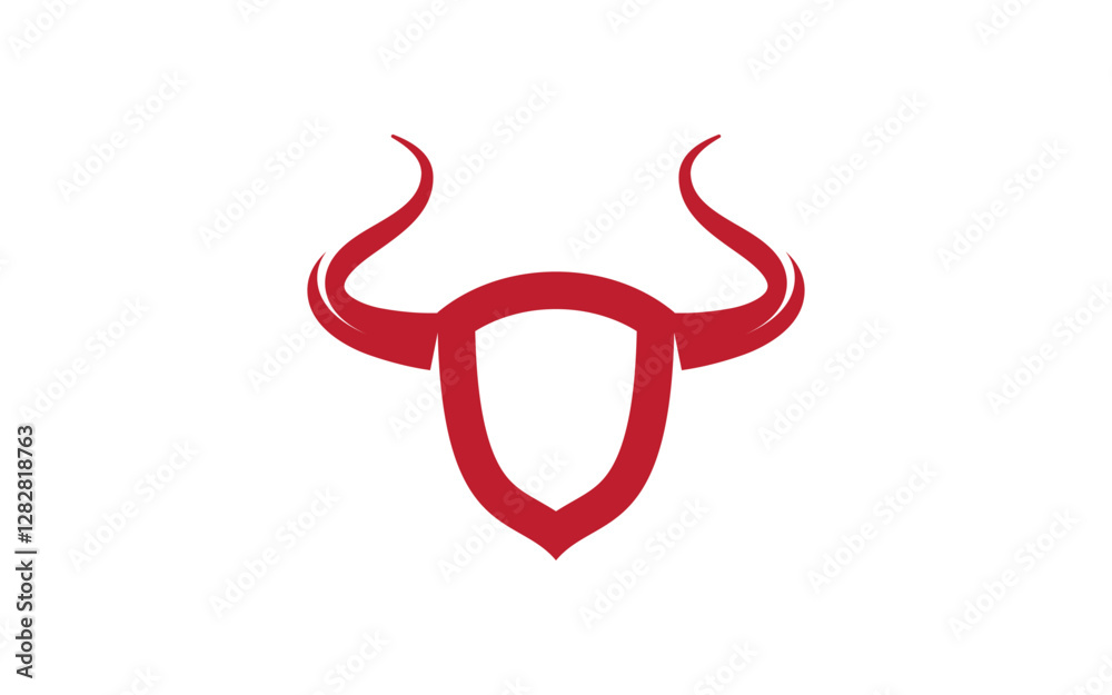 Taurus Sport Logo Template vector icon illustration design Taurus Sport Logo Template vector icon illustration design