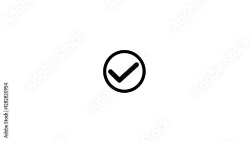 Check mark icon, tick mark