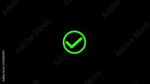 Check mark icon, tick mark