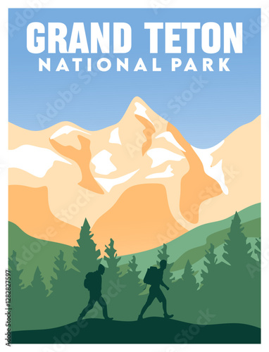 grand teton national park with beautiful views