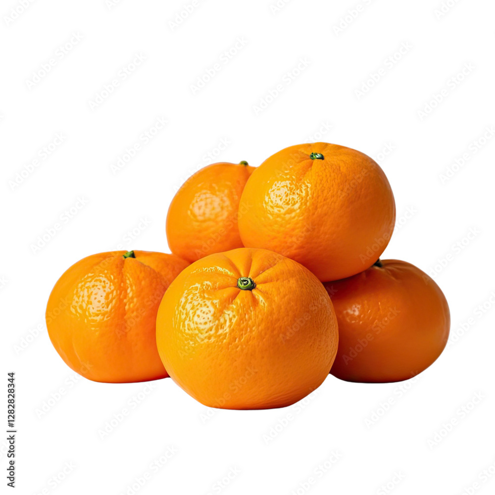 Fresh Oranges With Transparent Background, Generative AI Fresh Oranges With Transparent Background, Generative AI