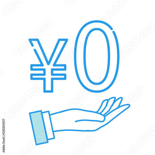 無料_0円アイコンイラスト