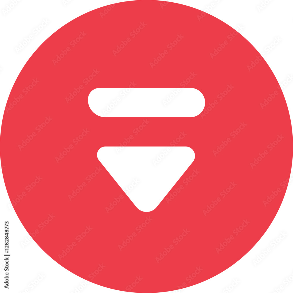Insert button fill and transparent icon Insert button fill and transparent icon