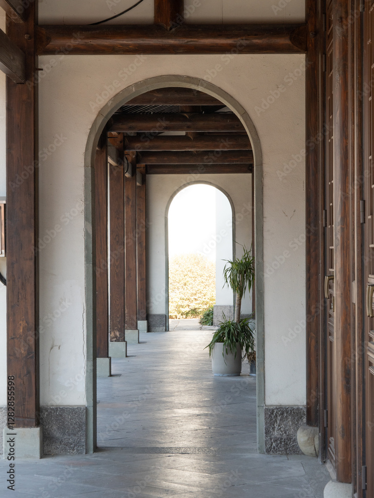 Fototapeta premium entrance to the castle