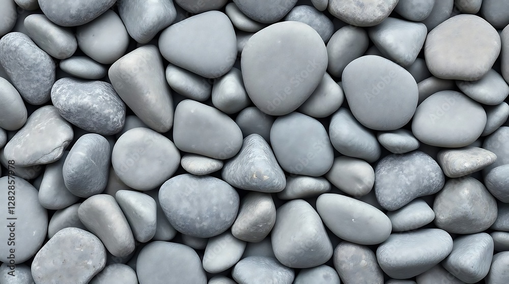 Photo Emphasizing Simple Nature Elements A Collection Of Smooth, Gray River Stones. Cool, Neutral Tones, Highlighting Subtle Variations In Color And Textur. Photo Emphasizing Simple Nature Elements A Collection Of Smooth, Gray River Stones. Cool, Neutral Tones, Highlighting Subtle Variations In Color And Textur.