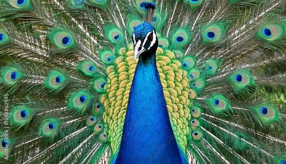 Obraz premium peacock with feathers