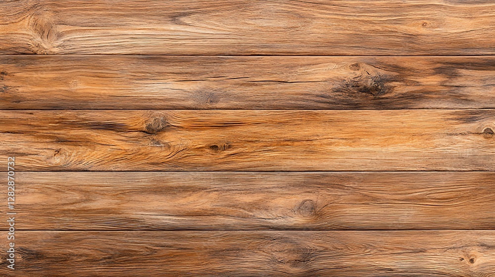 Naklejka premium Brown wooden planks background texture