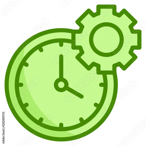 Time Allocation Icon