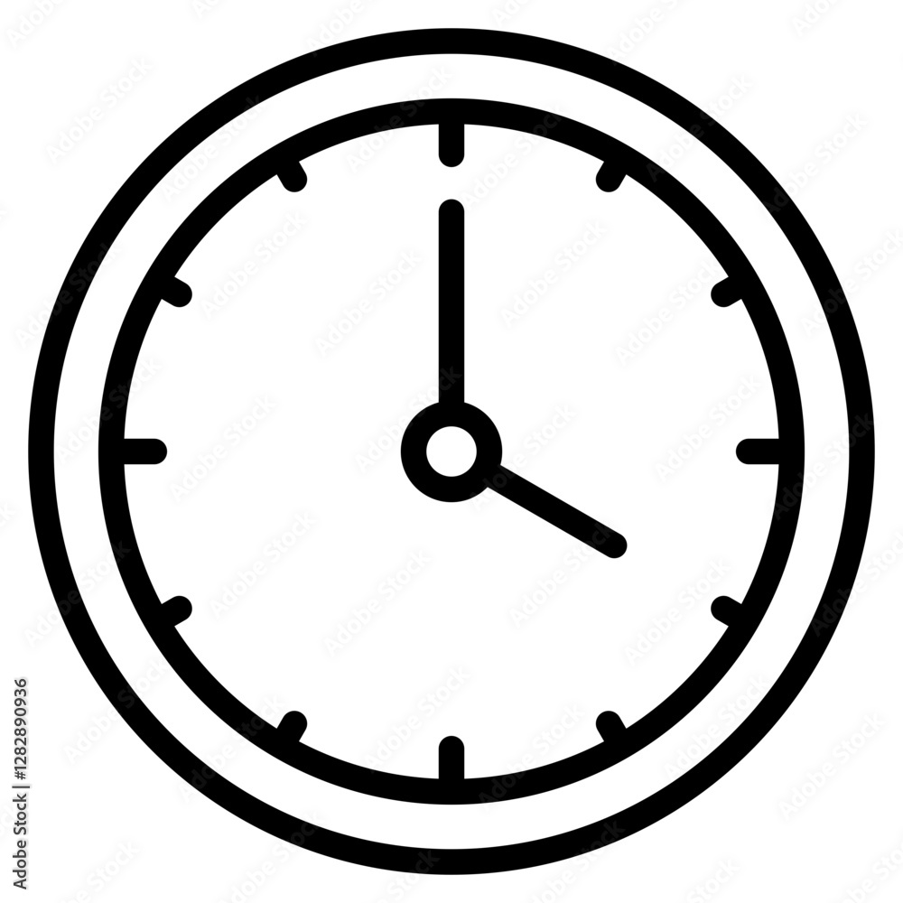 Clock Face Icon