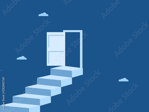 Inspiration, Opportunity, Stairs to the Open Door.