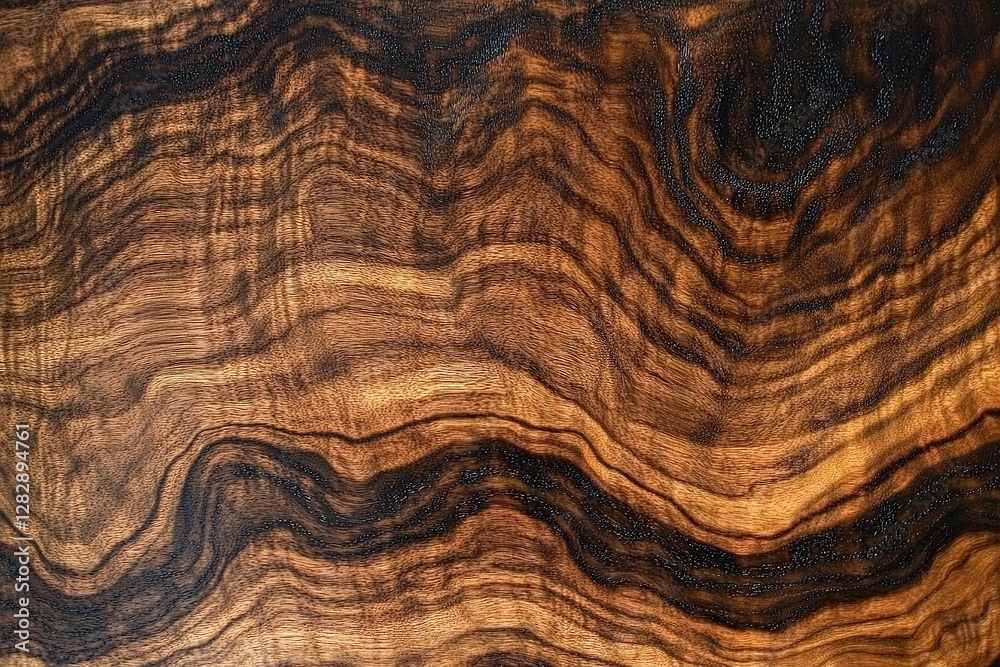 A Close Up Image of Detailed Wood Grain Patterns A Close Up Image of Detailed Wood Grain Patterns