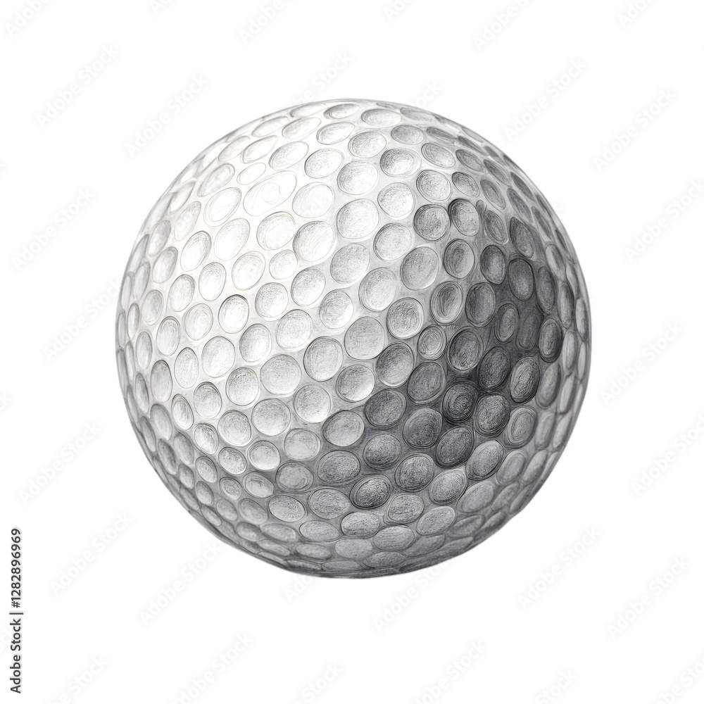 Golf Ball Drawing: Pencil Sketch & Shading Golf Ball Drawing: Pencil Sketch & Shading