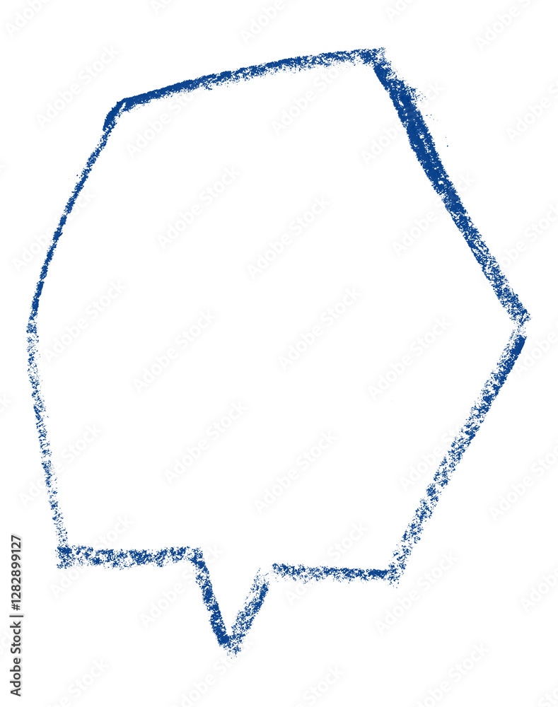 Separate blue speech bubbles on transparent background. Separate blue speech bubbles on transparent background.