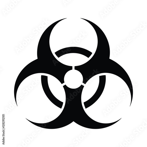 Industrial safety hazard sign vector, warning label illustration, caution alert symbol, workplace risk signage, emergency prevention notice, security warning icon.

