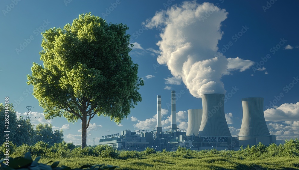 Power Plant Emissions Impacting Green Environment: A Study of Industrial Pollution and Nature's Resilience Power Plant Emissions Impacting Green Environment: A Study of Industrial Pollution and Nature's Resilience