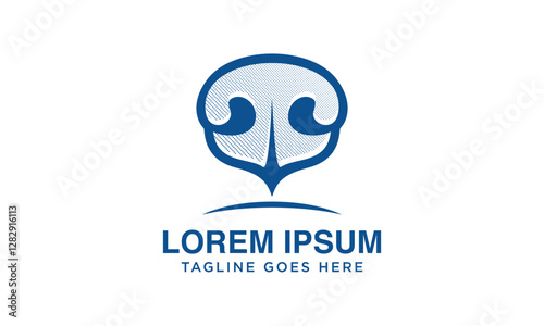 premium labrador dog logo