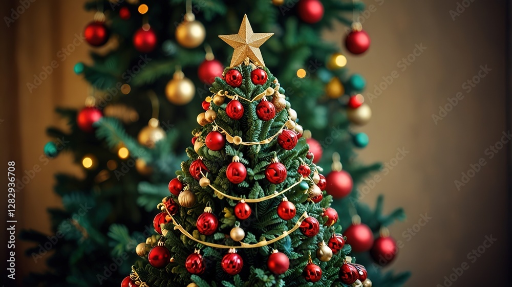 Christmas Tree with Decorations