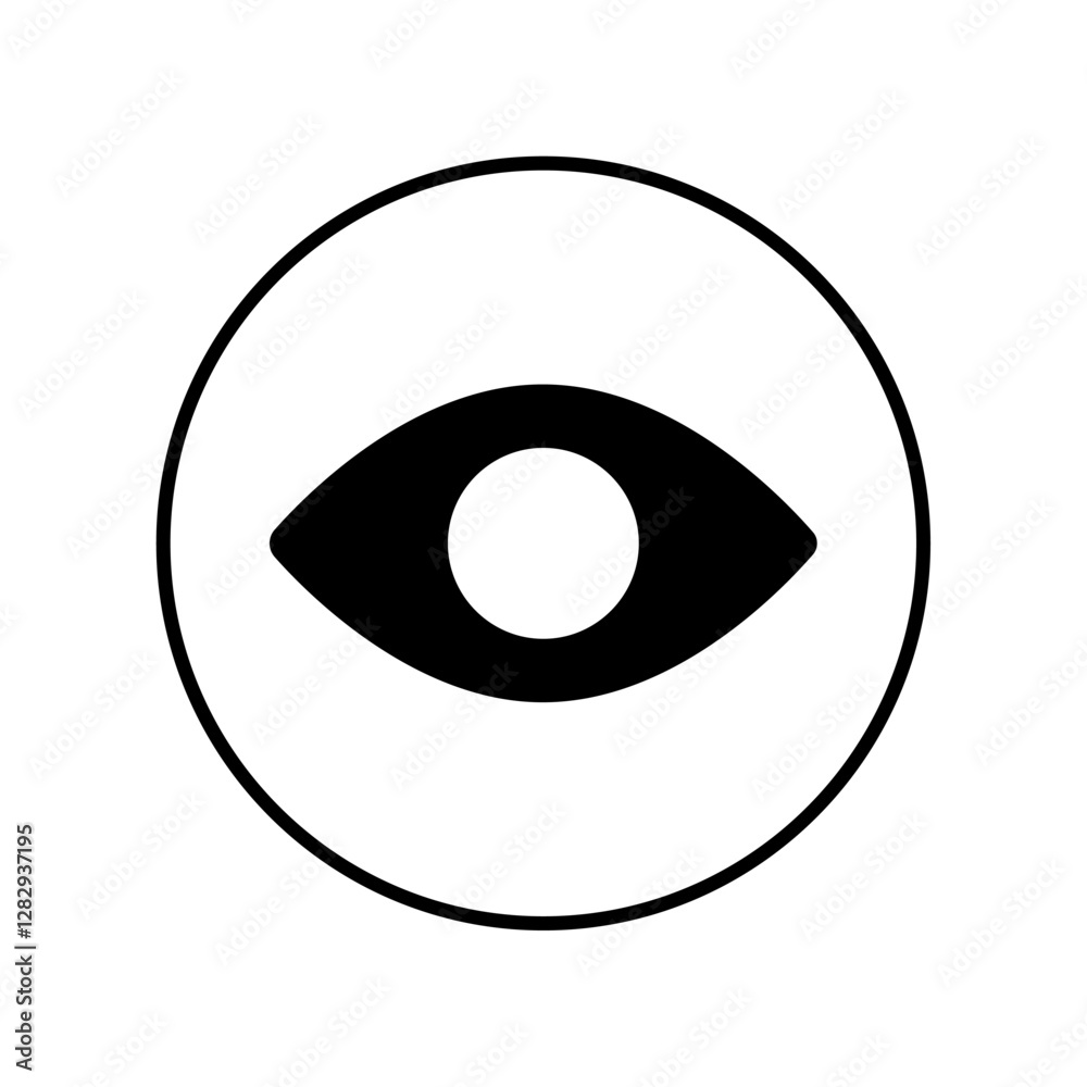 Icon a viewer, isolated against a clean background. Icon a viewer, isolated against a clean background.
