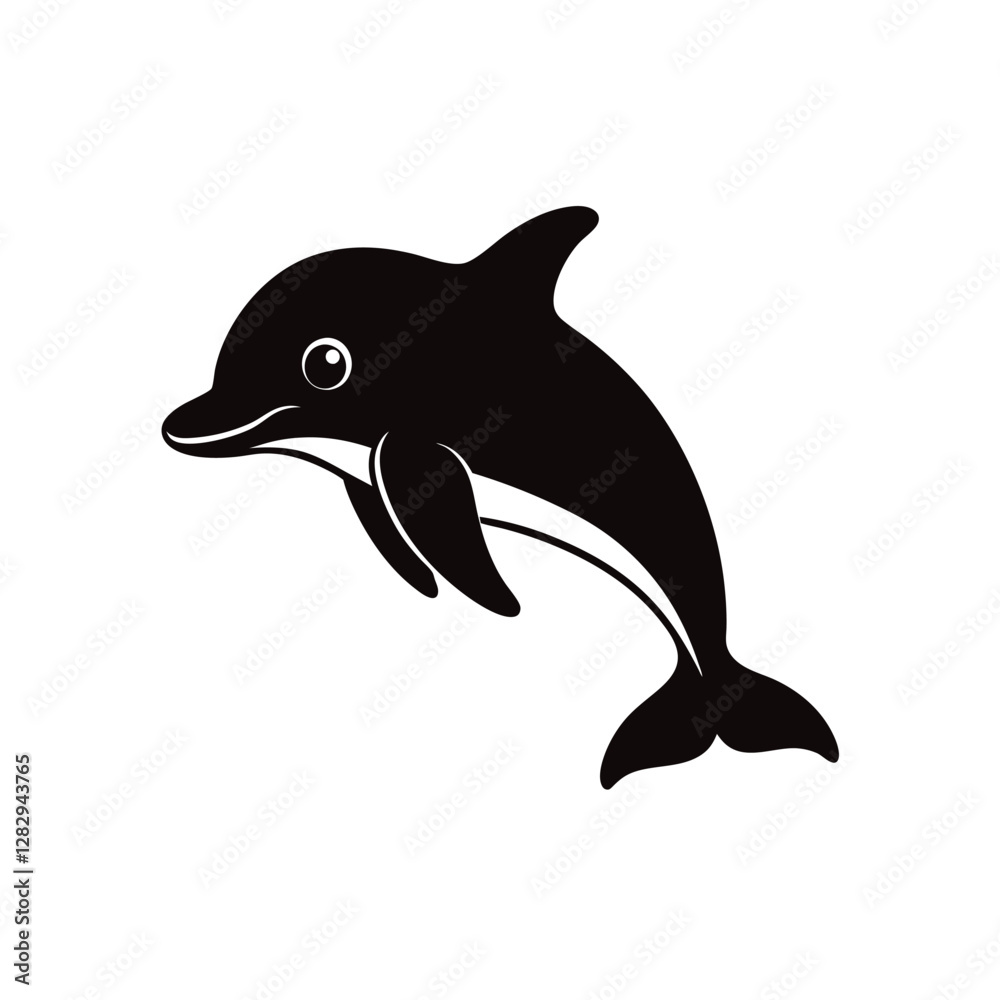Obraz premium dolphin vector illustration