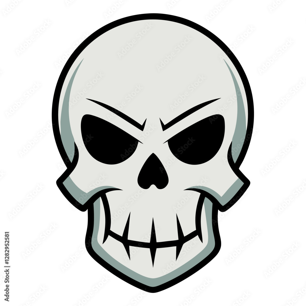 Skull Vector Graphic – Perfect for Tattoos, Stickers, and Merchandise Skull Vector Graphic – Perfect for Tattoos, Stickers, and Merchandise