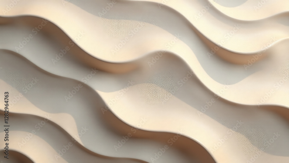 Ethereal Currents: Sandstone Waves with Soft Gradient Tones Ethereal Currents: Sandstone Waves with Soft Gradient Tones