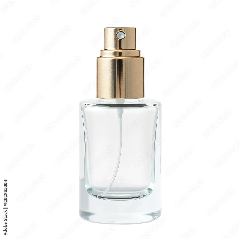 Empty fragrance container isolated on transparent background Empty fragrance container isolated on transparent background