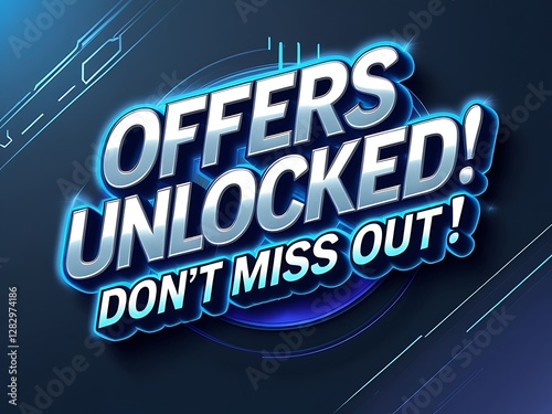 The image displays offers unlocked with the dont miss out message