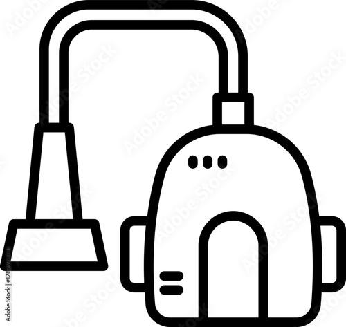 vacum cleaner outline design