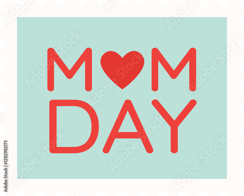 Mother's Day Stamp icon.
Happy Mother's Day! 
flat Vector illustration with handwritten element Isolated .
Design template for a card, banner, poster.
Transparent background.