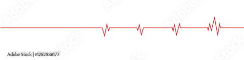 Heartbeat line. Pulse cardiogram Icons of heart beat. Ecg Electrocardiogram with healthy rhythm, cardio attack, ischemia, infarction. Symbol for cardiac