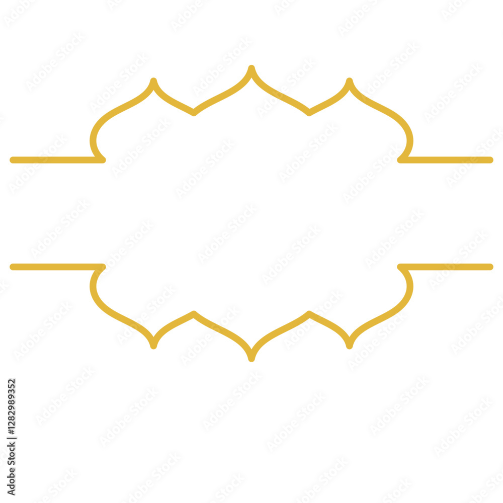 Elegant Decorative Border Graphic Elegant Decorative Border Graphic