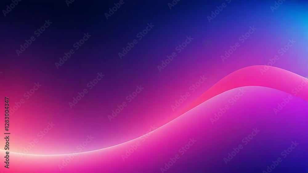 Fototapeta premium Abstract Pink and Purple Gradient Wave Background