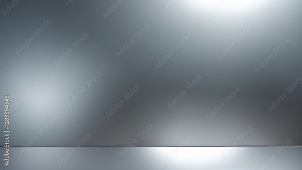 Metallic background with soft lighting effects and a smooth reflective surface suitable for product display or design purposes. Metallic background with soft lighting effects and a smooth reflective surface suitable for product display or design purposes.