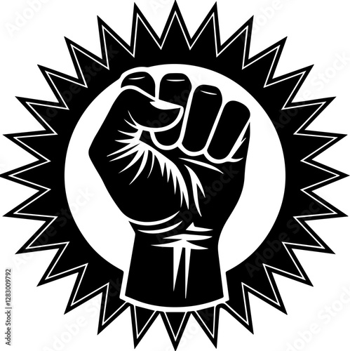 Symbol of Human Rights, Equality, and Anti-Discrimination Movement, Vector illustration