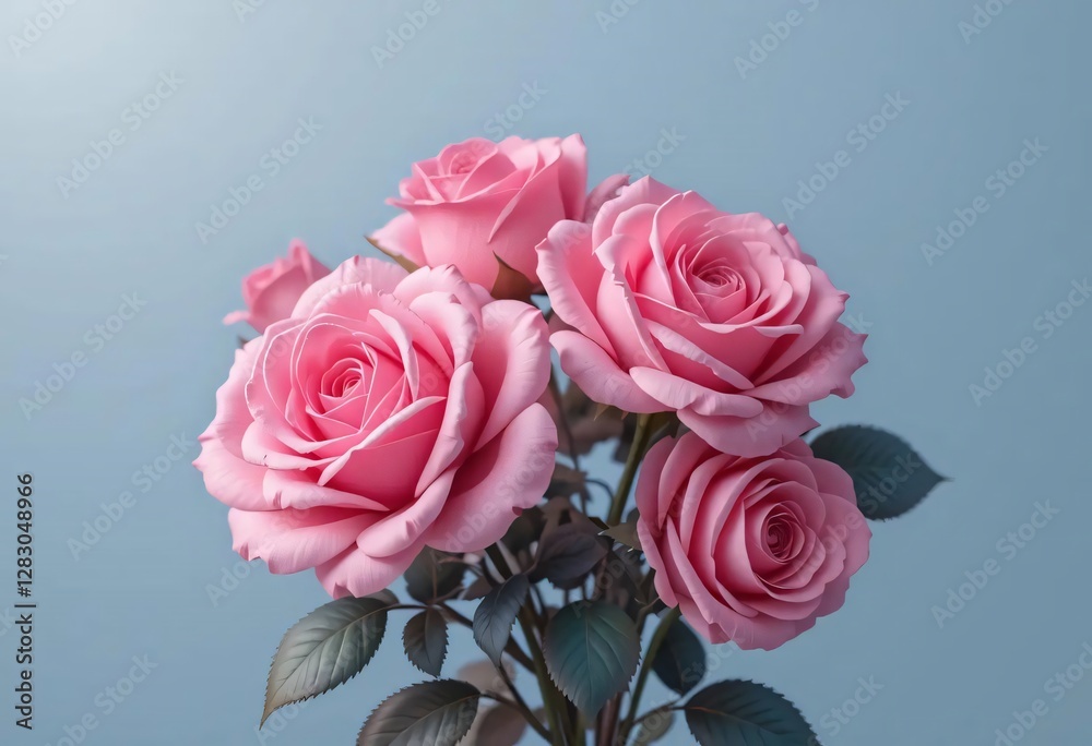 Elegant Pink Roses Bouquet Romantic Floral Arrangement Soft Pastel Colors Beautiful Flower Elegant Pink Roses Bouquet Romantic Floral Arrangement Soft Pastel Colors Beautiful Flower