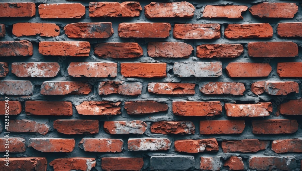 Textured red brick wall background for interior design, photography, and artistic projects showcasing rustic and urban aesthetics. Textured red brick wall background for interior design, photography, and artistic projects showcasing rustic and urban aesthetics.