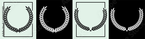 Black silhouette circular ico...