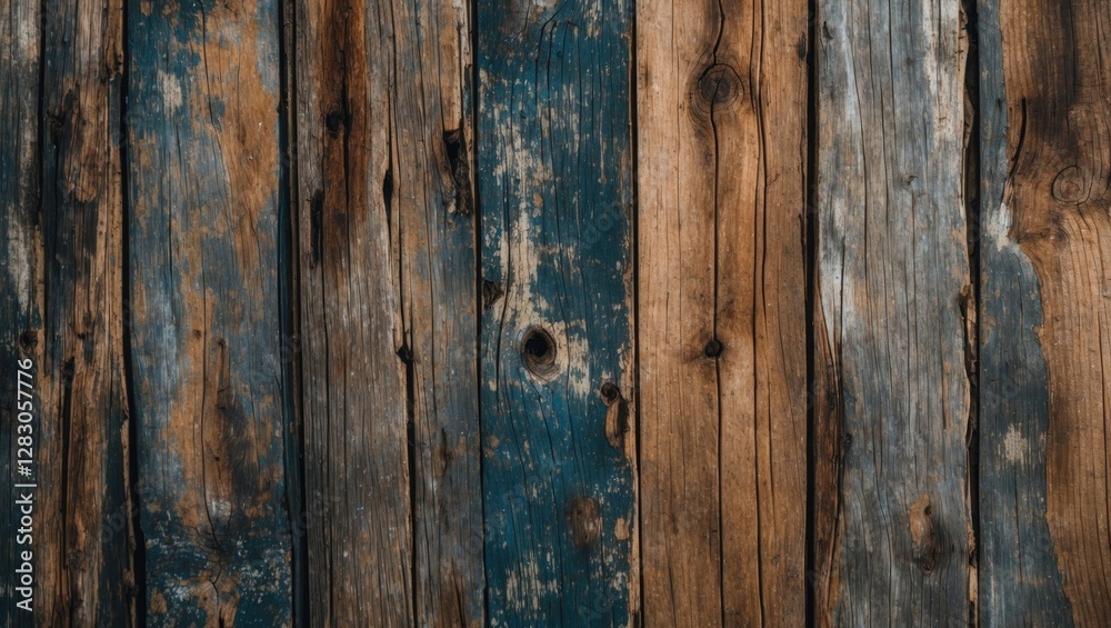 Rustic wooden texture background with distressed patina and natural imperfections for versatile design applications Rustic wooden texture background with distressed patina and natural imperfections for versatile design applications