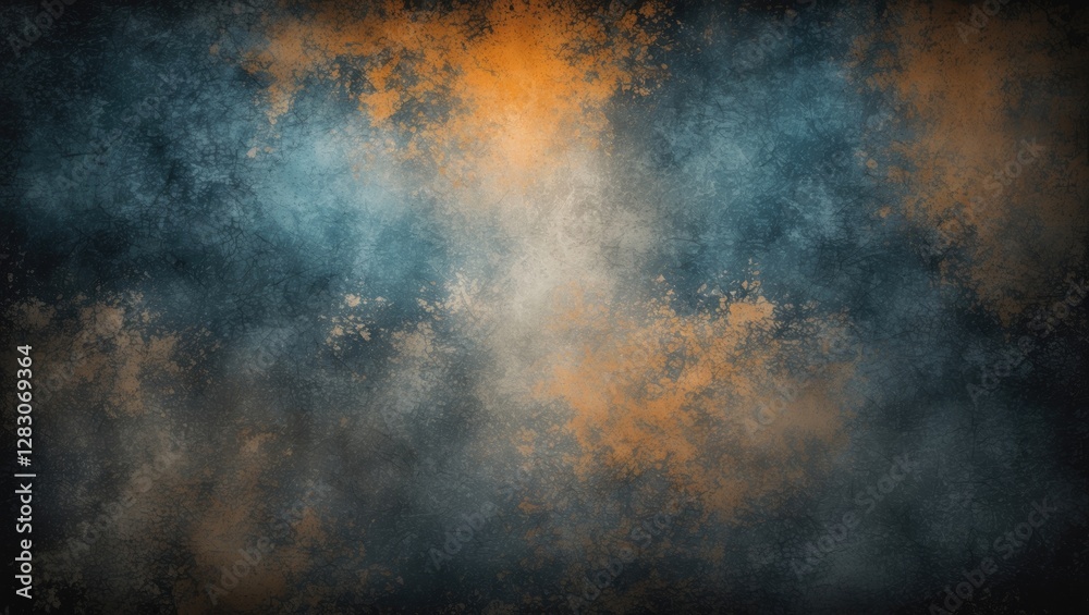 Obraz premium Abstract Grunge Texture Background With Soft Vivid Colors Ideal For Text Overlay Or Image Display In Design Projects