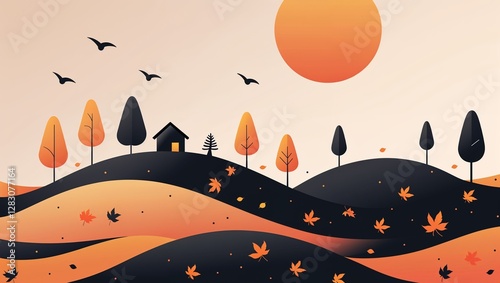 vector illustration of a city landscape