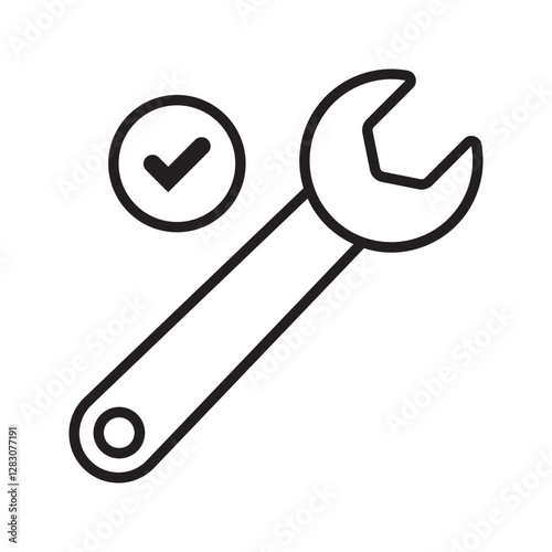 easy to disassemble icon vector element design template web
